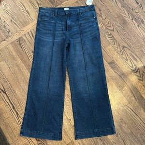NWT Time & Tru Wide Leg Jeans | Size 16